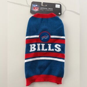 NFL Buffalo Bills Blue and Red Pet Sweater